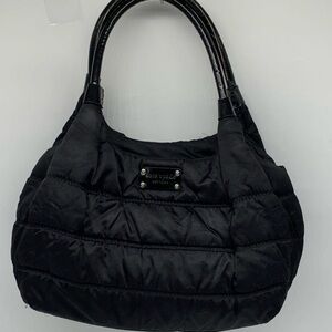 Kate Spade Black Quilted Shoulder Bag